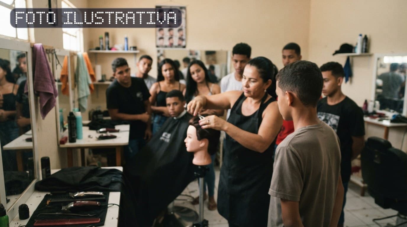 Curso gratuito de barbeiro da Equatorial forma 12 profissionais no Pará